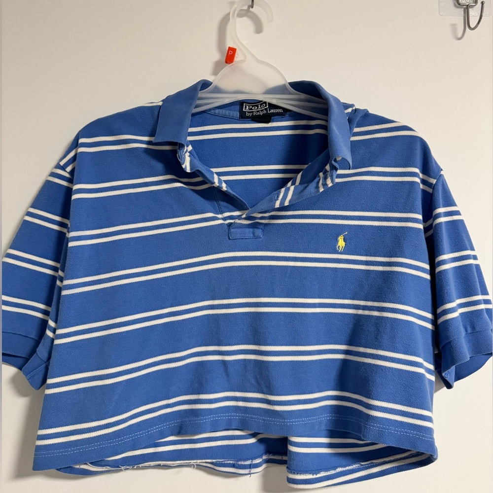 Vintage Polo by Ralph Lauren Cropped Shirt